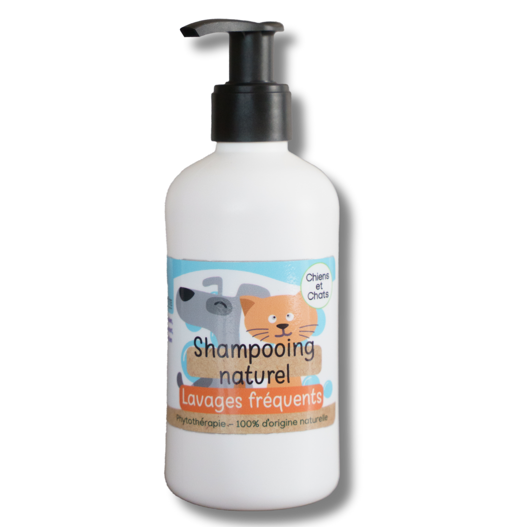 Natural shampoo 250mL - Frequent washing